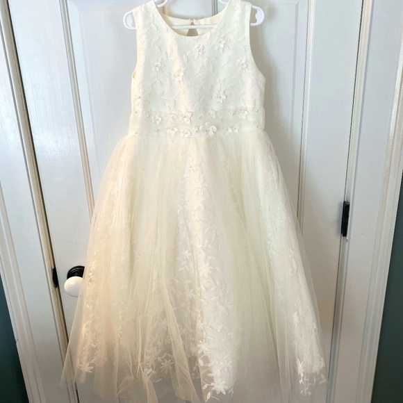 BHLDN Flower girl dress size 8 - Picture 1 of 3